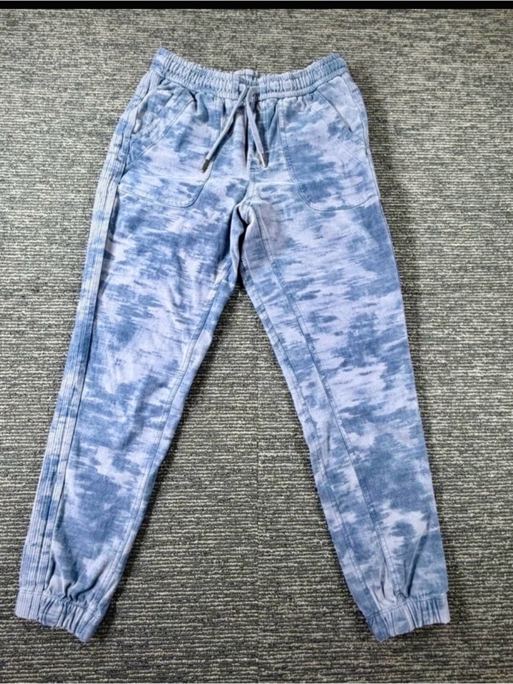Athleta Purple Tie-Dye Jogger Pants